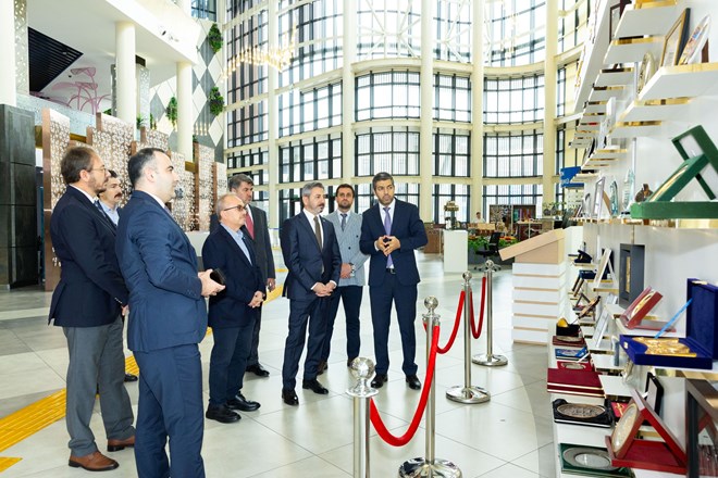 Делегация во главе с Ахметом Айдыном, заместителем министра труда и социальной защиты Республики Турция, ознакомилась с деятельностью «ASAN Сервис».