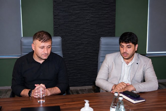 As part of the "Skills for the Future" project, a meeting was held with the "Enactus" teams of Baku Higher Oil School (BHOS)