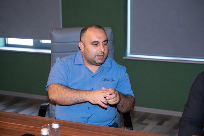 As part of the "Skills for the Future" project, a meeting was held with the "Enactus" teams of Baku Higher Oil School (BHOS)