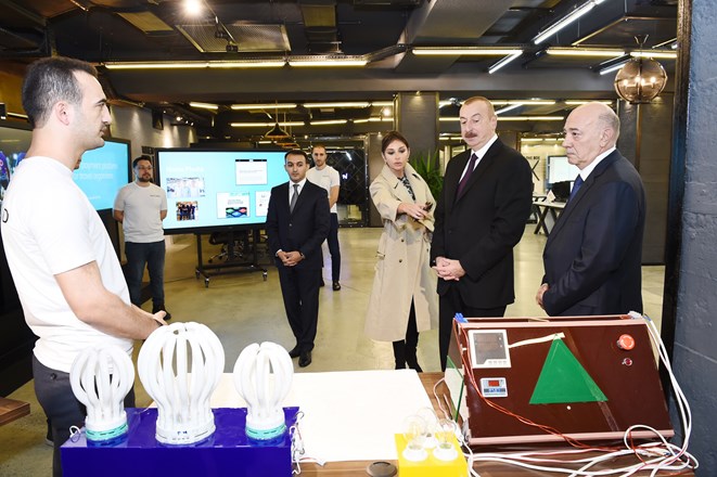 Ilham Aliyev inaugurated administrative building of E-Government Development Center