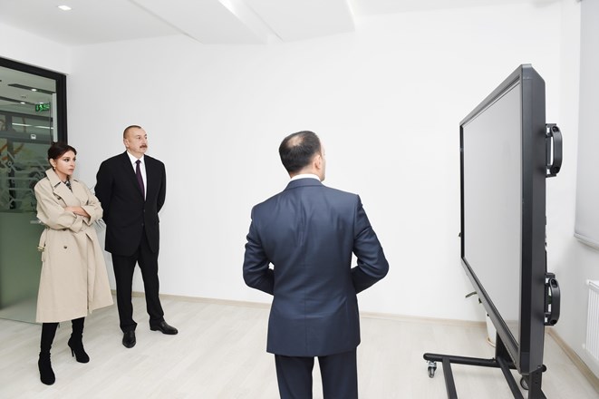 Ilham Aliyev inaugurated administrative building of E-Government Development Center