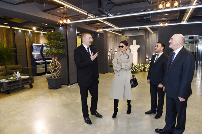 Ilham Aliyev inaugurated administrative building of E-Government Development Center