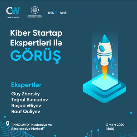 "INNOLAND"də kibertəhlükəsizlik mövzusunda görüş keçiriləcək