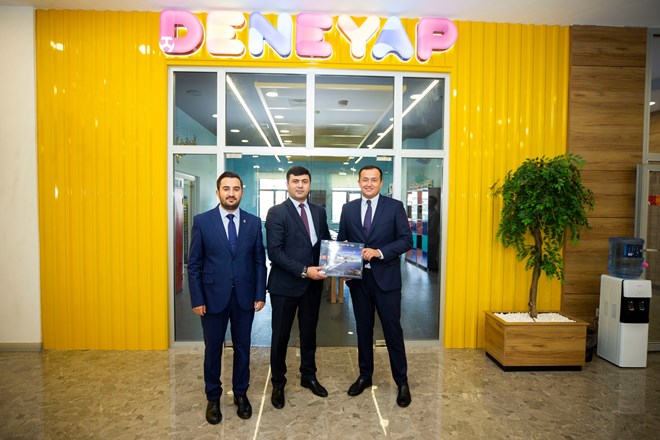Özbəkistan Respublikası İnnovasiyaların İnkişafı Nazirliyinin nümayəndə heyəti qonağımız olub	