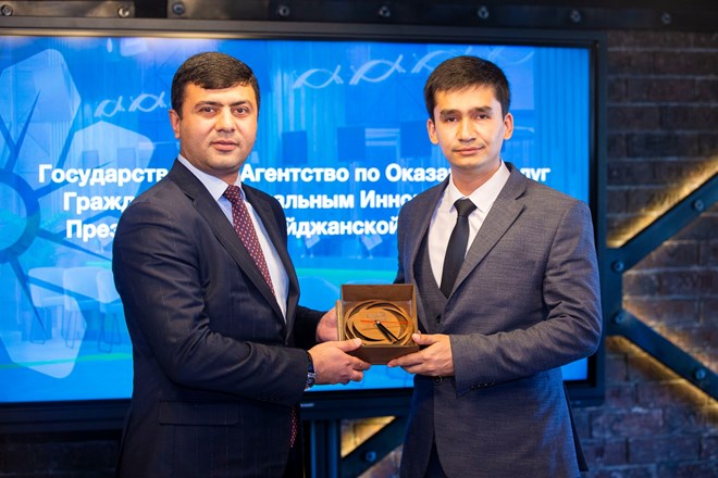Özbəkistan Respublikası İnnovasiyaların İnkişafı Nazirliyinin nümayəndə heyəti qonağımız olub	