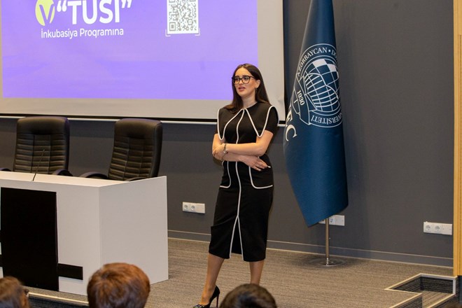 V “TUSİ” İnkubasiya Proqramının infosessiyaları davam edir