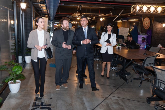 "İnnovasiyalar Mərkəzi" ilə Gürcüstanın İnnovasiya və Texnologiyalar Agentliyi arasında görüş keçirilib