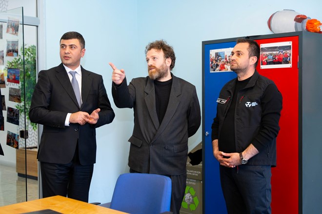 "İnnovasiyalar Mərkəzi" ilə Gürcüstanın İnnovasiya və Texnologiyalar Agentliyi arasında görüş keçirilib