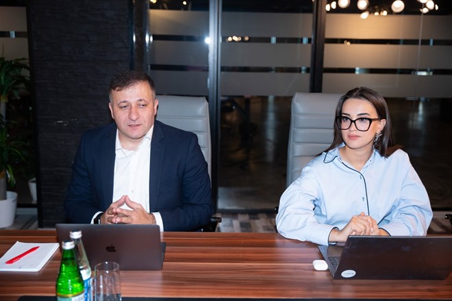 A meeting was held with the representatives and students of the Azerbaijan University of Architecture and Construction within the framework of the "Skills for the Future" project.