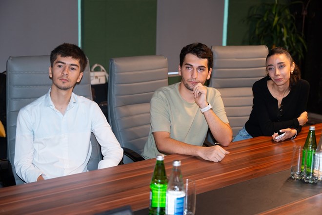 A meeting was held with the representatives and students of the Azerbaijan University of Architecture and Construction within the framework of the "Skills for the Future" project.